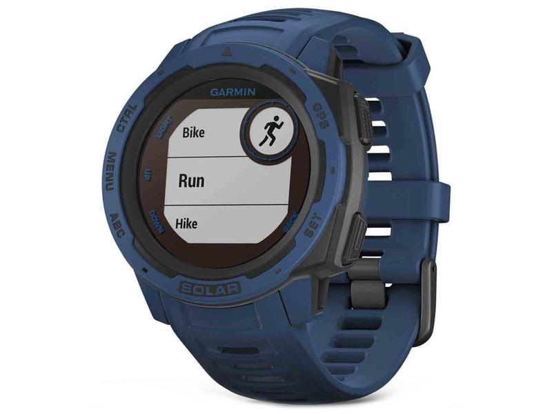 Chytré hodinky GARMIN Instinct Solar Blue Optic