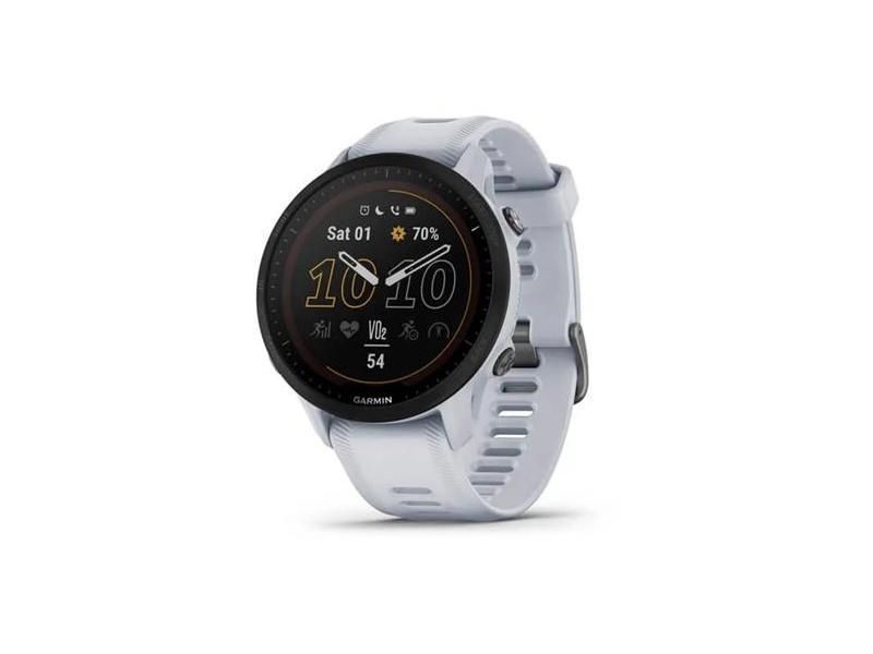 Sportovní hodinky GARMIN Forerunner 955 PRO Solar, bílé (white)