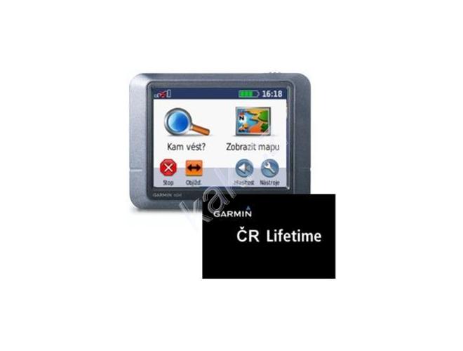 GPS navigace do auta GARMIN  nüvi 205 ČR Lifetime