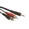 Obrázek k produktu: GEMBIRD audio kabel Jack na 2x cinch 5m