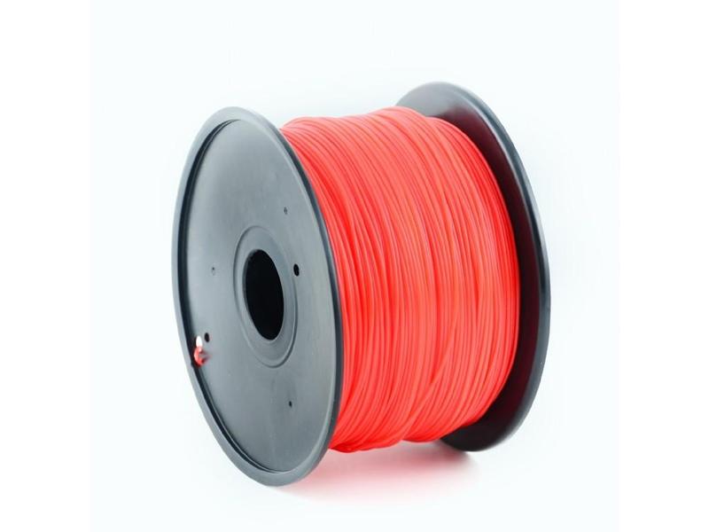 Plastové vlákno pro 3D tiskárny GEMBIRD Struna pro 3D tisk, červená (red)