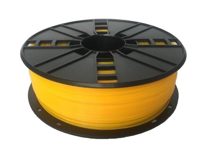 Plastové vlákno pro 3D tiskárny GEMBIRD Tisková struna (filament), žlutá (yellow)