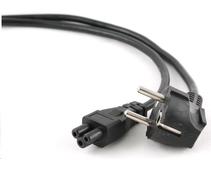 Obrázek k produktu: GEMBIRD Kabel síťový napájecí 230V 1.8m, černý (black)