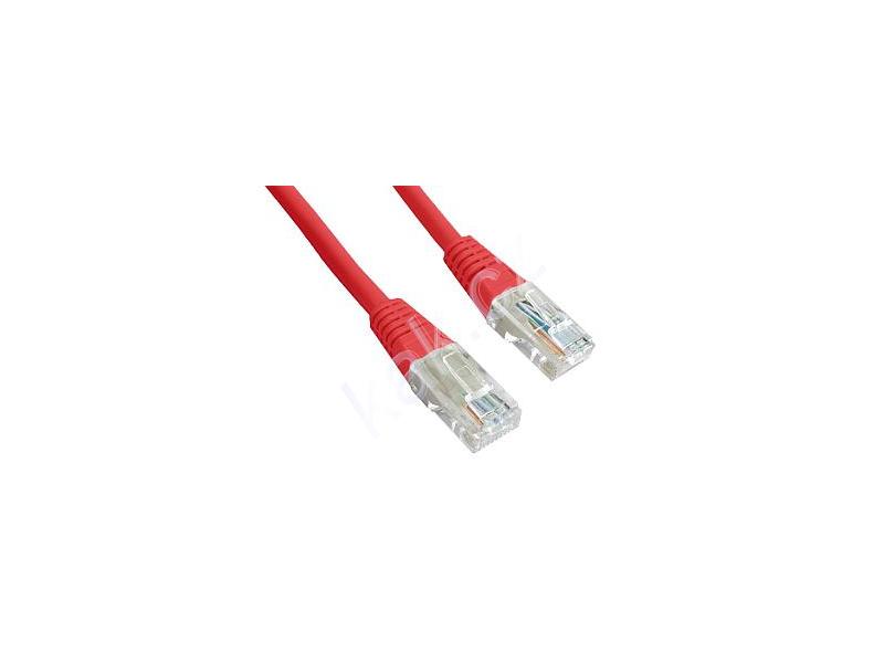  GEMBIRD  Patch kabel Cat5e 0,5m, červený (red)