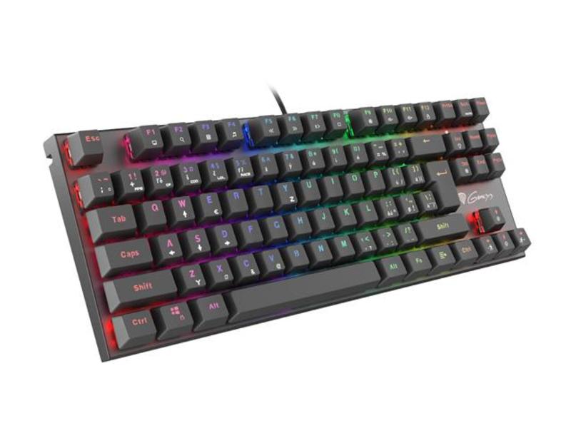 Herní mechanická klávesnice GENESIS THOR 300 TKL RGB, Outemu Red