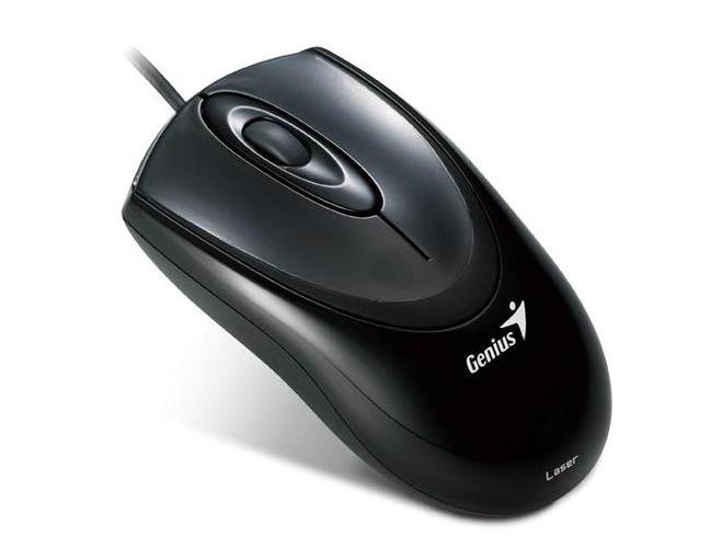 Myš GENIUS  NetScroll 220 laser, černá (black)