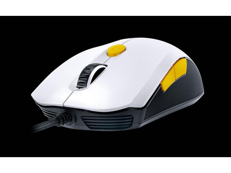 Myš GENIUS Scorpion M6-600, bílo-oranžová