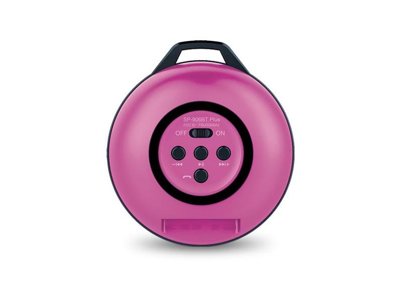 Přenosné reproduktory GENIUS SP-906BT Plus, červené