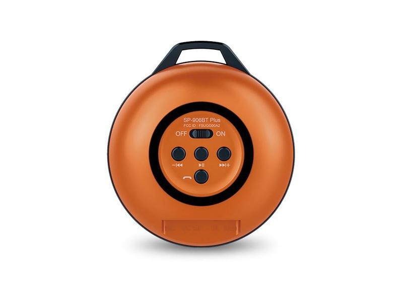 Přenosné reproduktory GENIUS SP-906BT Plus, oranžové