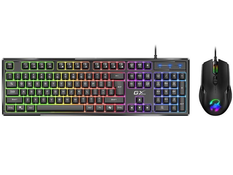 Set klávesnice a myši, drátová GENIUS GX GAMING Scorpion KM-GX6, černý (black)
