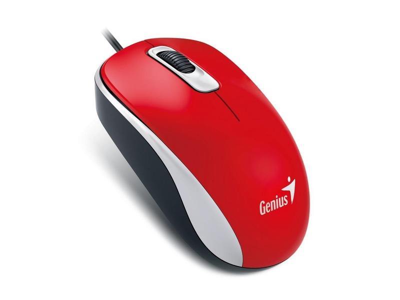 Myš GENIUS  DX-110, červená (red)