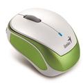 Bezdrátová myš GENIUS Micro Traveler 9000R V3, bílo-zelená