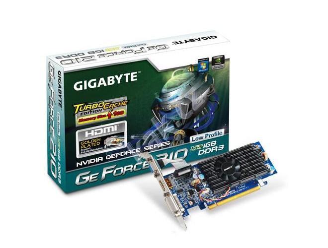 Grafická karta GIGABYTE  N210TC-1GI