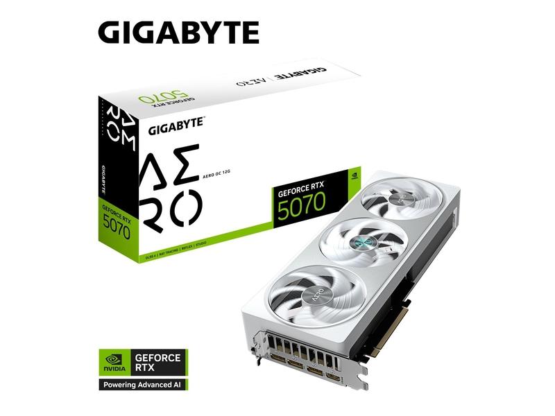 Grafická karta GIGABYTE GeForce RTX 5070 AERO