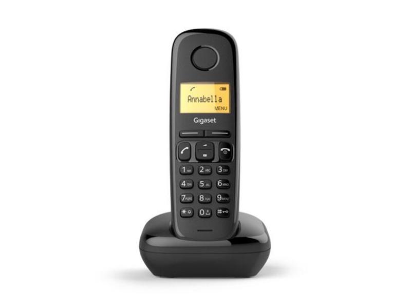 Bezdrátový telefon GIGASET DECT A170, černý (black)