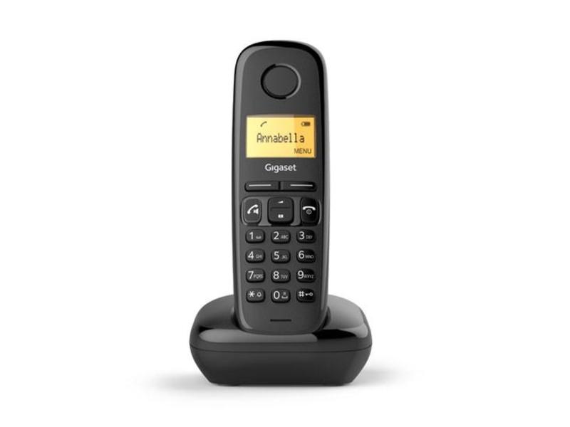 Bezdrátový telefon GIGASET DECT A270, černý (black)
