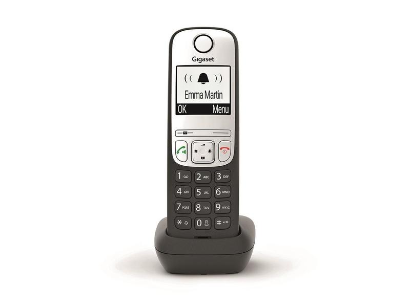 Bezdrátový telefon GIGASET DECT A690HX, černý (black)