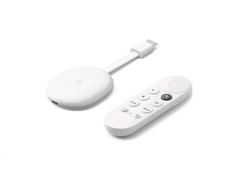 Mini počítač pro on-line obsah GOOGLE Chromecast 4 s Google TV