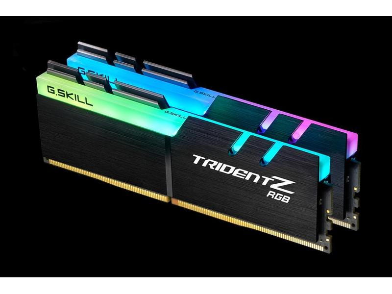2 paměťové moduly G.SKILL 16GB (2x8GB) 2400MHz DDR4 Trident Z RGB XMP 2.0