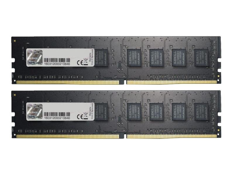 2 paměťové moduly G.SKILL 16GB (2x8GB) DDR4 2400MHz