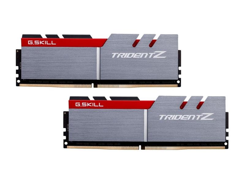2 paměťové moduly G.SKILL 16GB (2x8GB) DDR4 3000MHz Trident Z XMP