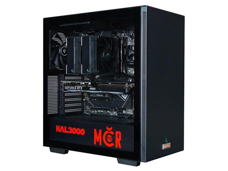 Herní počítač HAL3000 MČR Anniversary Edition 4070, černý (black)