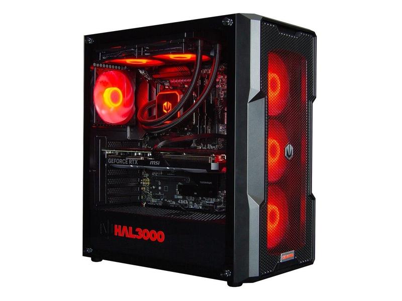 Herní počítač HAL3000 Alfa Gamer Elite, černý (black)