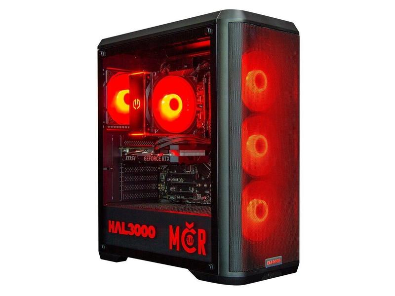 Herní počítač HAL3000 MČR Finale Pro 4060 Ti 16G, černý (black)