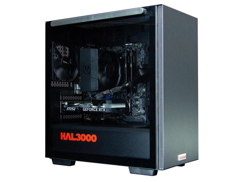 Herní počítač HAL3000 Online Gamer R5 5600, RTX 4060, černý (black)