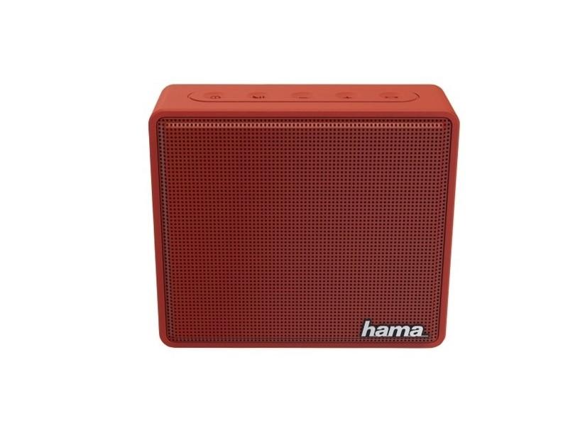 Přenosné reproduktory HAMA Pocket, červená (red)