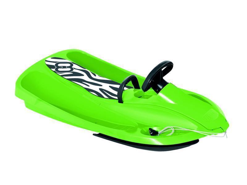  HAMAX Sněžný bob Snow Zebra - Green/Grey