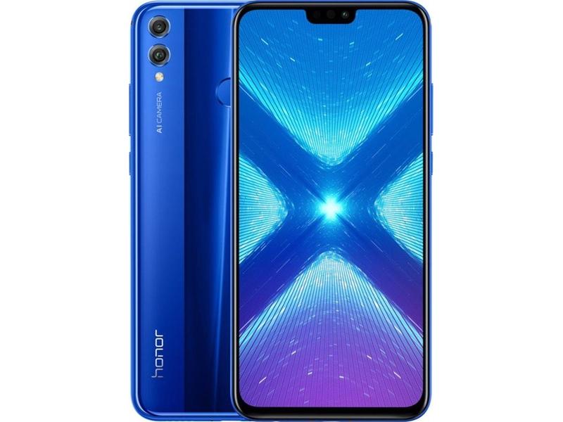 Mobilní telefon HONOR 8X 64GB, modrý (blue)