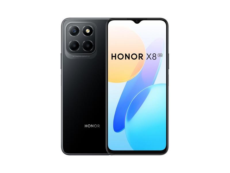 Mobilní telefon HONOR X8 5G 6GB/128GB, černý (black)