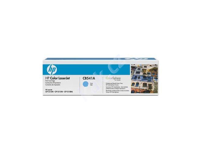 Toner HP  CB541A (č.125A), azurový (cyan), 1.400 stran