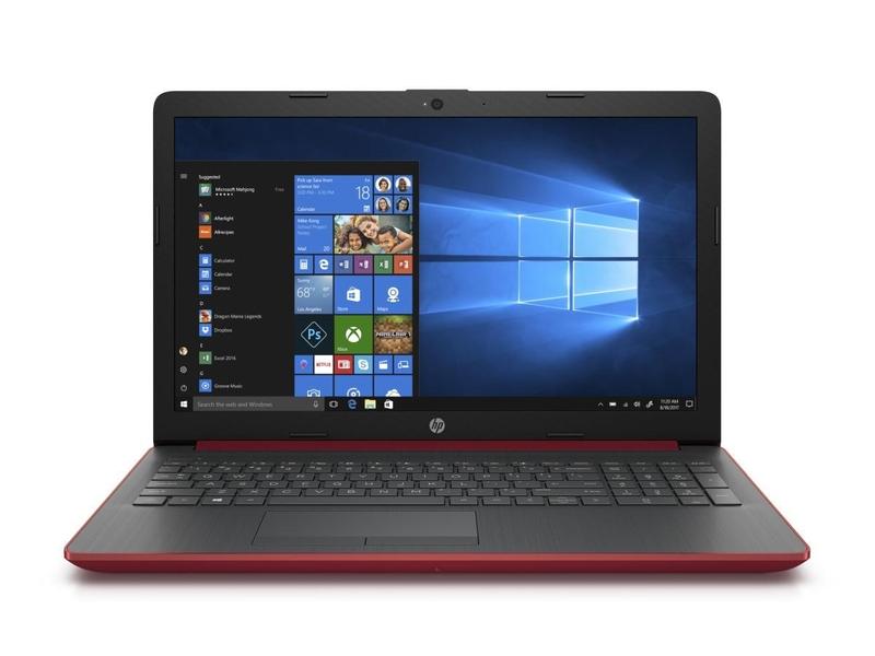 Notebook HP 15-db0036nc, červený (red)