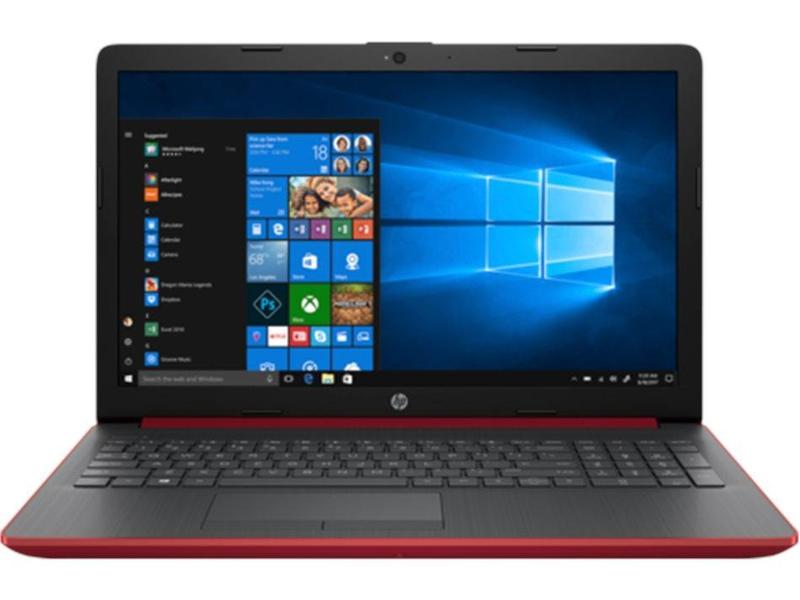 Notebook HP 15-db0041nc, červený (red)