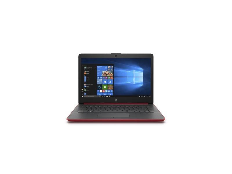 Notebook HP 14-dg0003nc, červený (red)