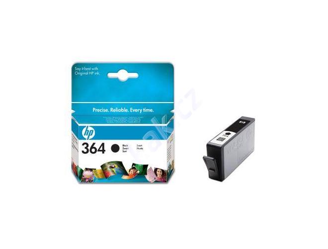 Inkoustová náplň HP  CB316EE (č.364), černá (black), 6ml