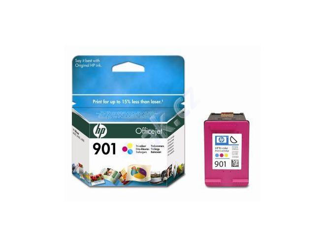 Inkoustová náplň HP  CC656AE (č.901), barevná (color)