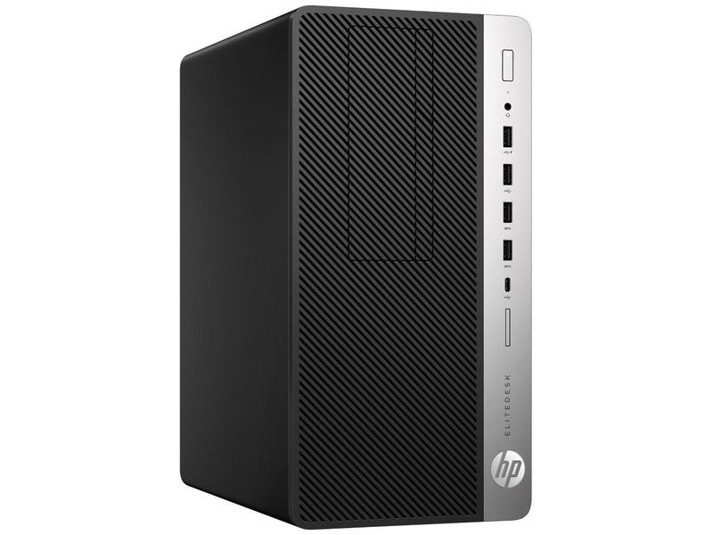 Počítač HP EliteDesk 705 G4, černo-stříbrný (black/silver)