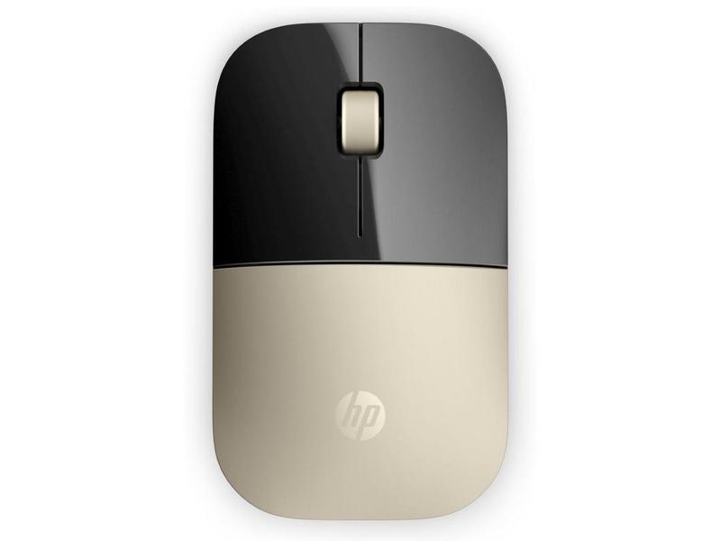Bezdrátová myš HP Z3700, zlatá (gold)