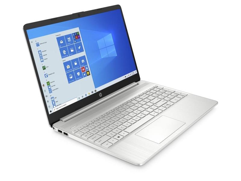 Notebook HP 15s-eq1001nc, stříbrný (silver)