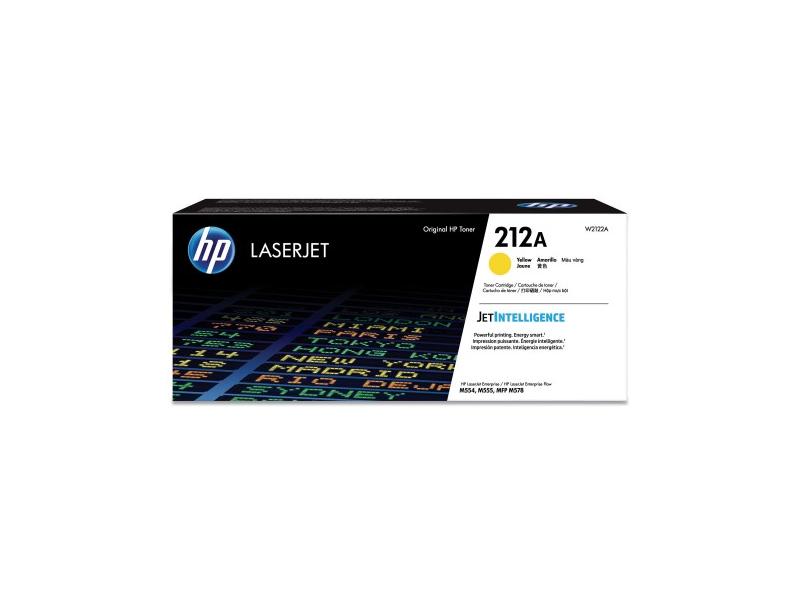 Originální toner HP W2122A (č.212A), žlutá (yellow), 4.500 stran