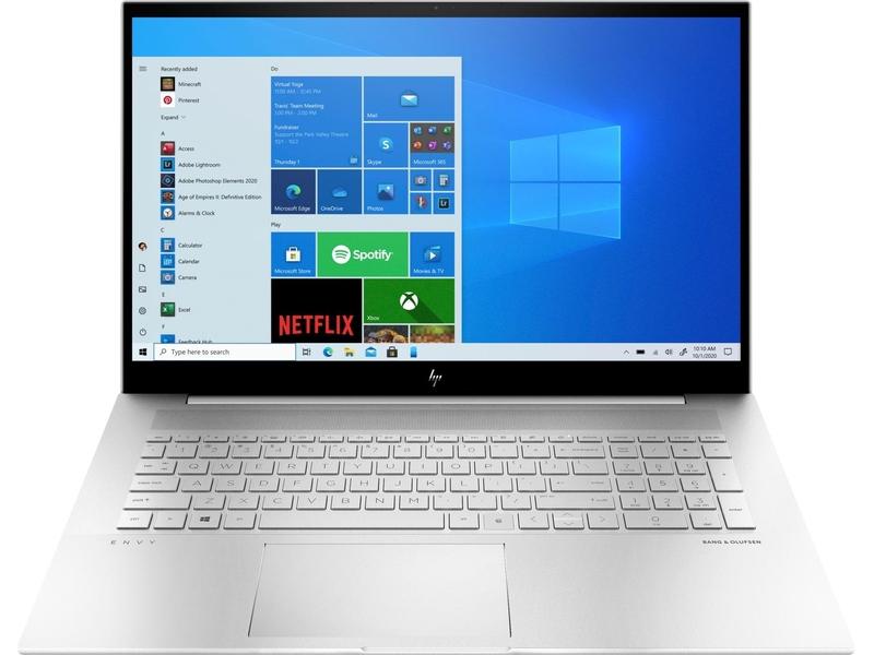 Notebook HP ENVY 17-ch0005nc, stříbrný (silver)