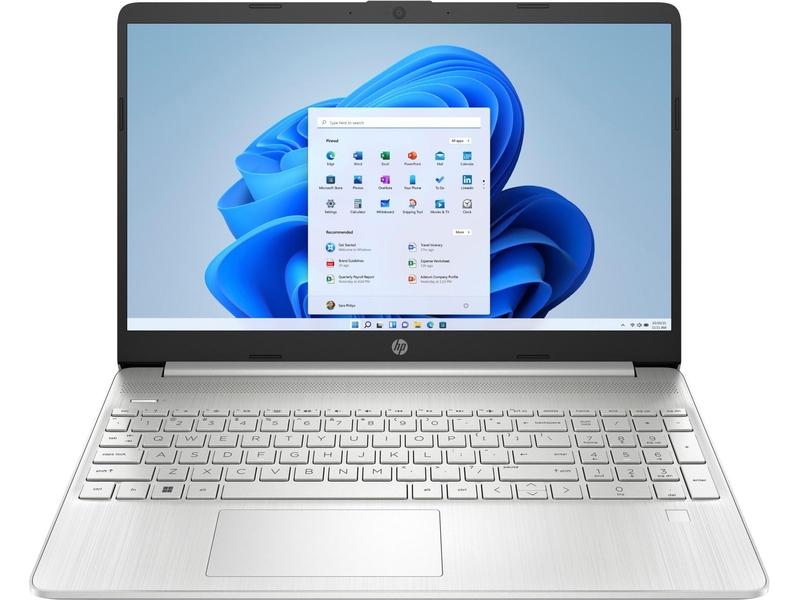 Notebook HP 15s-fq2056nc, stříbrný (silver)
