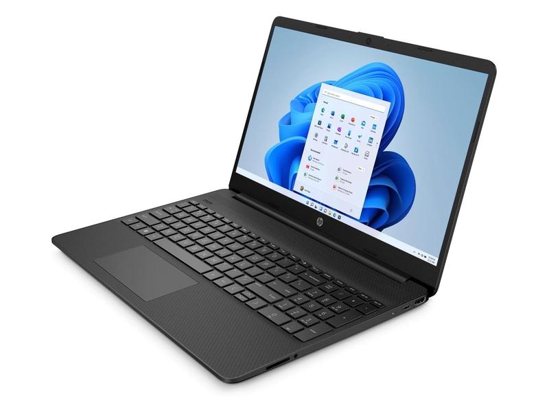 Notebook HP 15s-eq1555nc, černý (black)