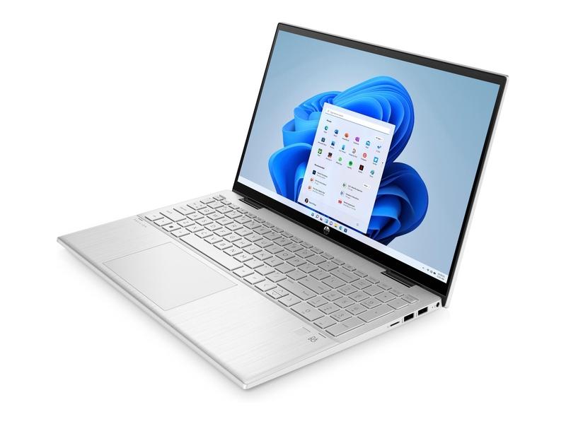 Notebook HP Pavilion x360 Convertible 15-er1013nc, stříbrný (silver)