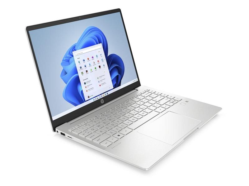 Notebook HP Pavilion Plus Laptop 14-eh0002nc, stříbrný (silver)