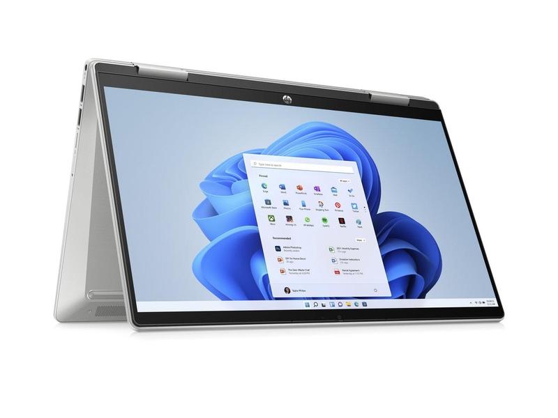 Notebook HP Pavilion x360 2-in-1 Laptop 14-ek0000nc, stříbrný (silver)