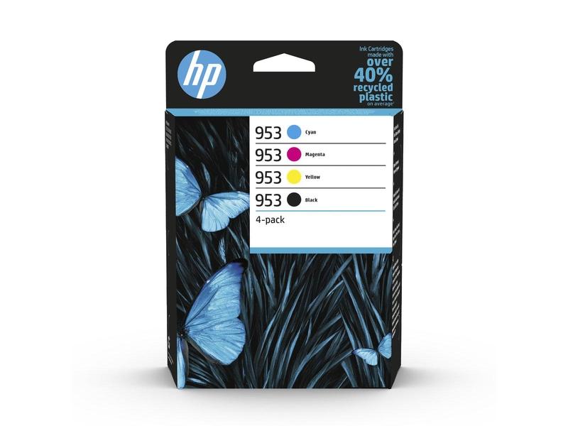 Inkoustová náplň HP 953 CMYK Original Ink Cartridge 4-Pack